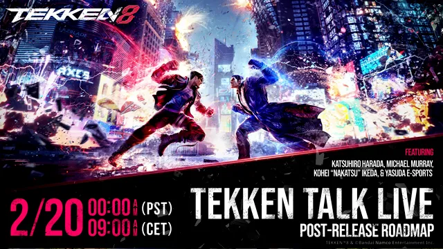 Katsuhiro Harada Bersama Tim Akan Mengadakan Tekken Talk Live Untuk Berbincang Tentang Tekken 8 Ke Depannya